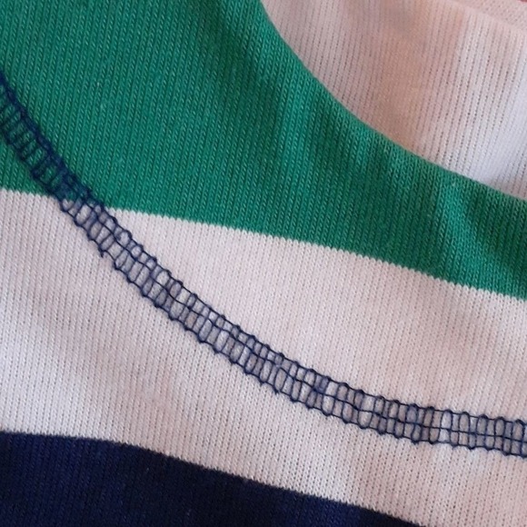 90s Vintage women's Bobbie Brooks‎ Striped Button Up Top size medium - Picture 6 of 6